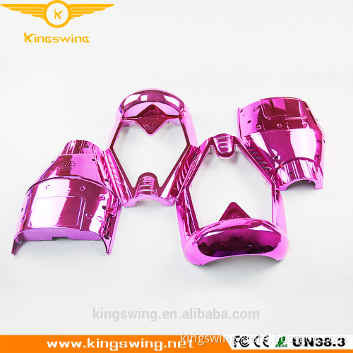 2017 New Purple Chrome Replacement Outer Cover Case Shell for 6.5 inches Smart Self Balance Wheel Electric Scooter Spare Parts
